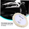 FUNOMOCYA Wool Polishing Pad Wheel for Auto Polishers Soft Buffing