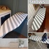 SheeChung 49"x15" Ironing Board Cover and Pad - with Elasticized