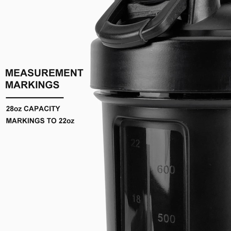 - Shaker cups for protein shakes, with Wire Whisk Ball