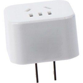 SSHHUI Two Pins Three Holes Charger Plug Converter Socket 3 to 2 National Standard Two-Flat Converter Plug