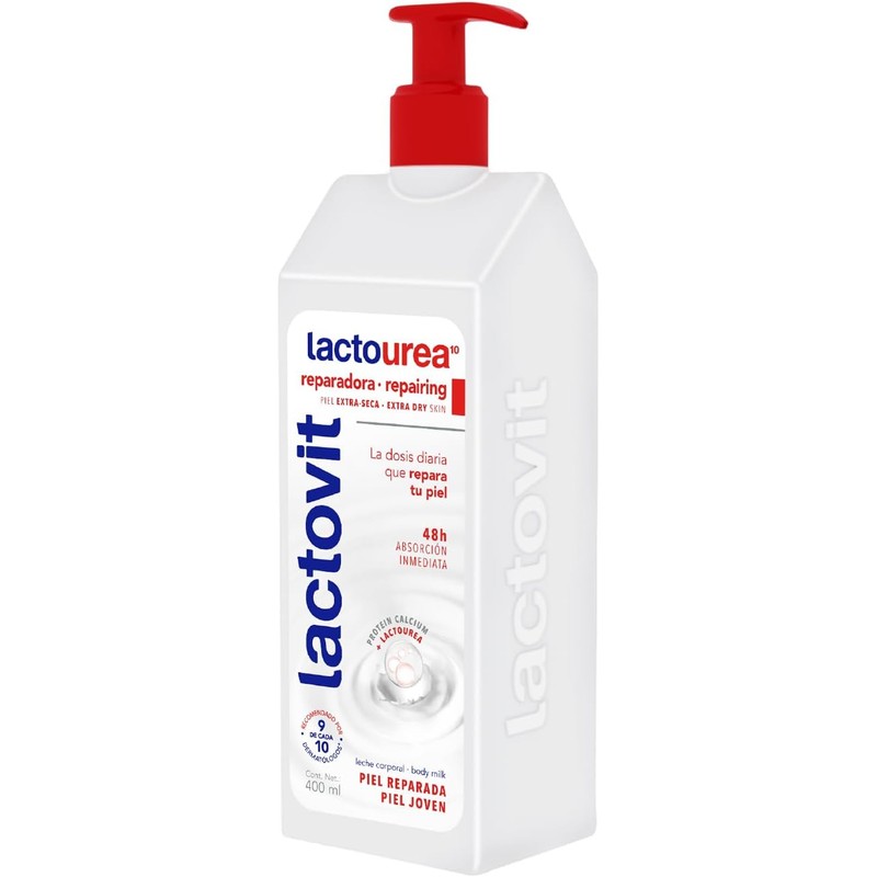 Lactovit - Crema Corporal Lactourea - Hidratante y Reparadora -