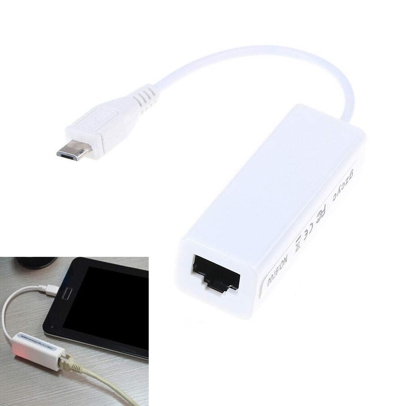 Multibao 5pin Micro USB 2.0 to RJ45 10/100Mbps Network Lan