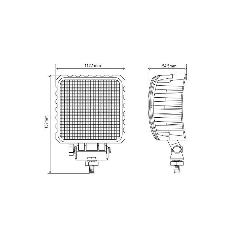 Kramp LA10047 LED Work Light 48 W 3840 lm Floodlight