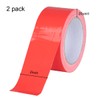 XUXU 2 Pack Duct Tape Heavy Duty Waterproof Red Duct