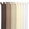 MARARDI [Pack of 10 Invisible Zippers [Nude] Nylon [50 cm]