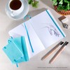 Pentalic 3" x 4" Pocket Sketchbook Traveler Journal, 160 Pages,