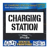 Pavement Stencils - 10 in - Charging Station Stencil -