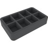 HS050KR01 50mm Half-Size Foam Compatible with 8 Large Krosmaster Figures
