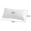 Bath Pillow, Relaxing Bath Goods, 2 Suction Cups, Waffle Fabric
