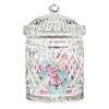Godinger Canister Set, Crystal Glass Canisters Food Storage Candy Jars