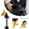 OWO Tapones de vino de acero inoxidable con protector de