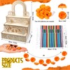 Karenhi 42 Pcs Dia De Los Muertos Decoration Kit Mexican