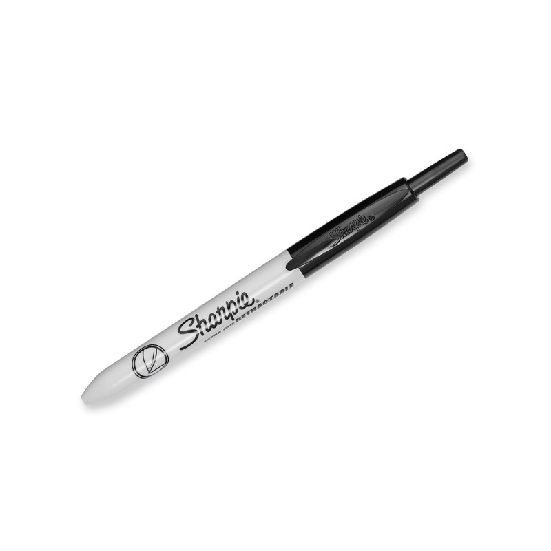 Sanford Sharpie Ultra Fine Point Retractable Permanent Markers 3/Pkg-Black,Packof1,