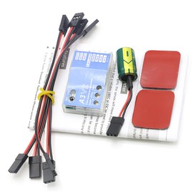 VOANZO Flight Controller with 3-Axis RC Gyro Flight Controller Stabilizer System for RC Fixed Wing Aircraft