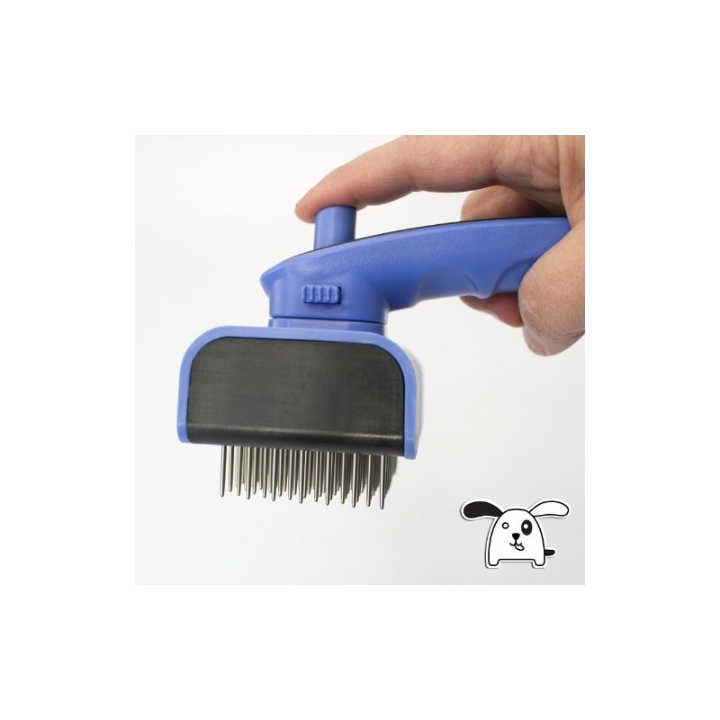 NEW - Self Cleaning Dog Brush For Golden Retriever