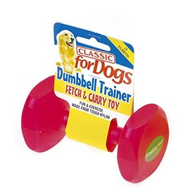 Classic Pet Products Training Dumbbell, Small, 120 mm, Pink
