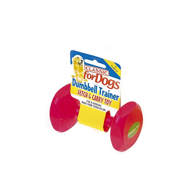 Classic Pet Products Training Dumbbell, Small, 120 mm, Pink