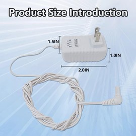 S003AQU1500015 15V 150MA Charger for Black and Decker HHVI325JR22, HHVI325JR, HHVI320JRS02 Dust-Buster Handheld Vacuum Cleaner Power Cord US Stock