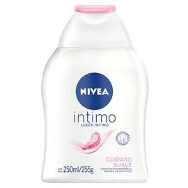 NIVEA Jabn ntimo Femenino Cuidado Suave (250 ml) con Extracto de Manzanilla y Pantenl PH Balanceado Uso Diario                                        