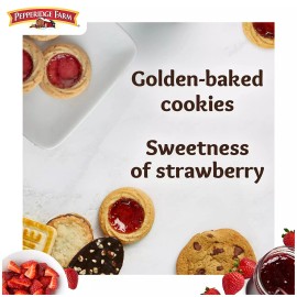 Verona Pepperidge Farm Verona Strawberry Thumbprint Cookies, 6.75 OZ Bag (18 Cookies)
