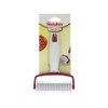 Metaltex 18 x 7 cm Lattice Cutter Pastry Roller, White