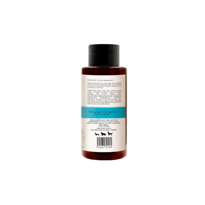 Claudio's Shampoo Perros - Limpieza Profunda. 500 ml