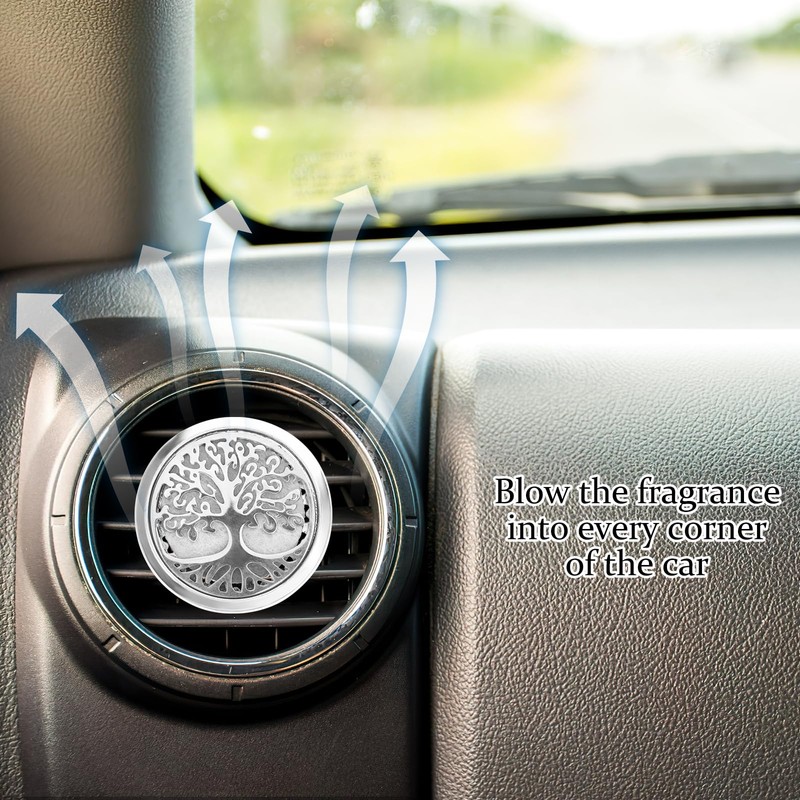 50 Pcs Diffuser Refill Pads: Car Air Freshener Oil Perfume
