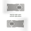 Keyless 3-Digit Combination Lock – Twist Knob Hasp Latch with