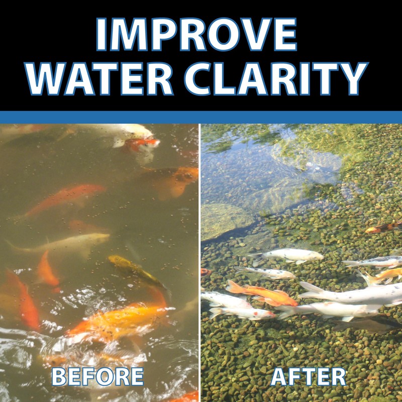 CrystalClear OneFix Beneficial Bio Clarifier Treatment for Clear Water Gardens,