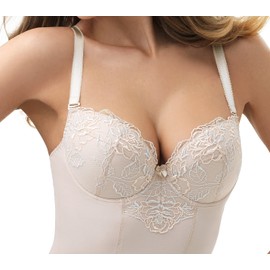 Selente My Secret Shaping Body, (Made in the EU) with Elegant Lace Trim, in Wide Range of Sizes B Cup to G Cup - 75C