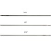 E308L-16 1/8" x 14" Stainless Steel Electrode 1/2-lb 1-lb 2-lb