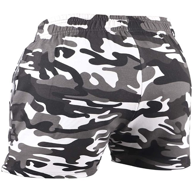 JEEING GEAR Mens Bodybuilding Workout Gym Shorts 3 5 Inseam Sprots Training Cotton with Pocket