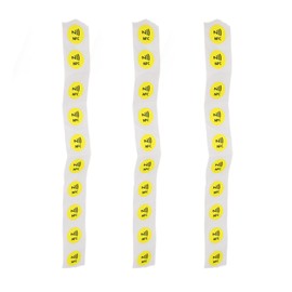 30PCS NFC Tags NFC Stickers Compatible for TagMo and for Amiibo 504 Bytes Memory Fully Programmable Yellow
