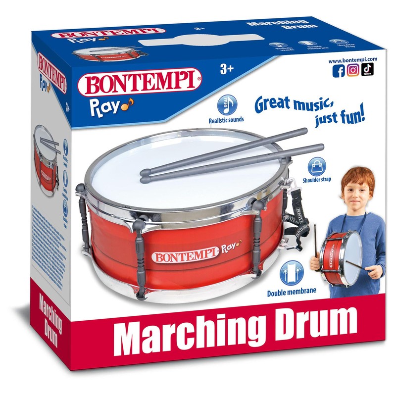 Bontempi 50 3030 Drum and Double Red
