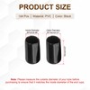 PATIKIL 7mm/0.28" Rubber End Caps, 144 Pcs Screw Caps Covers