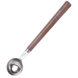 KKC HOME ACCENTS Wooden Long Handle Coffee Scoop for Ground Coffee 1 Tablespoon,Long Coffee Scoop,Long Handle Coffee Bean Scoop,Long Handle Coffee Spoon,Loose Tea Spoon Wood Handle,1 tbsp,9.17 inch