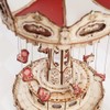 Tsukurundo ® Robotime 3D Wood Puzzle Amusement Park Series (Swing
