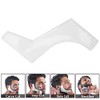 Beard Styling Template, Beard Shaving Tool, Beard Guide Template, 5-Piece