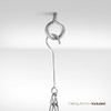 Sorbus® Pot and Pan Rack for Ceiling with Hooks —