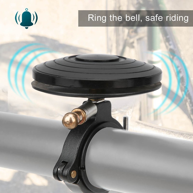 Small Bicycle Bell Aluminum Alloy Mountain Bike Horns Crisp Sound