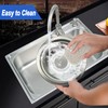 Chrome Range Drip Pans compatible with GE, Hotpoint and Kenmore