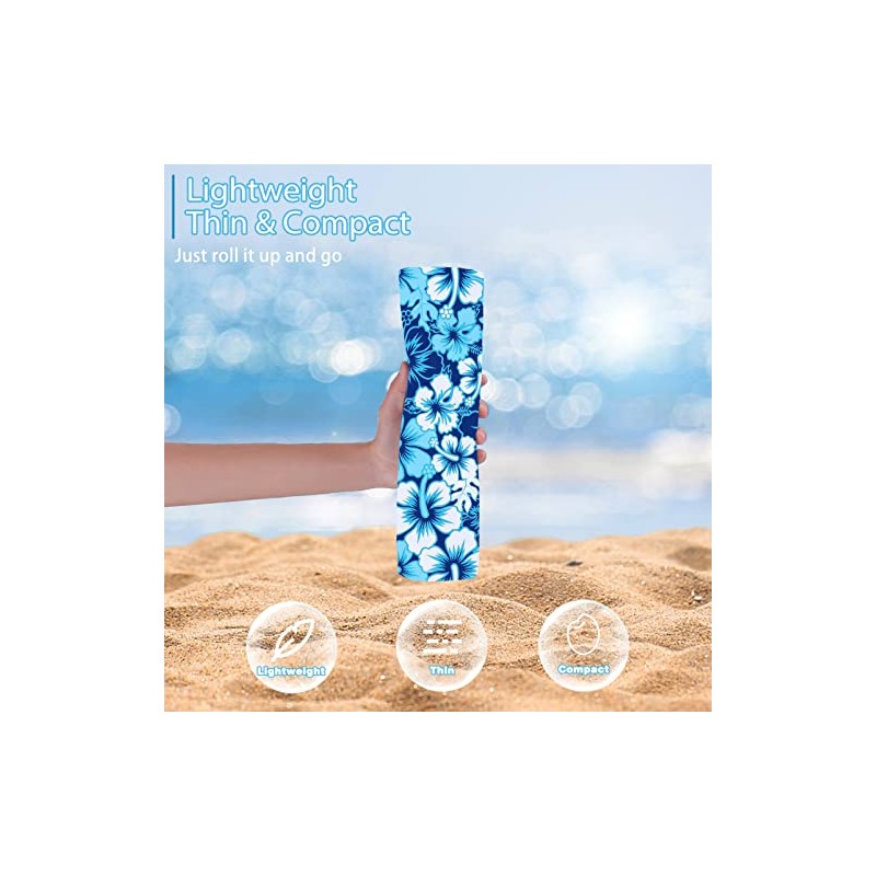 TwoYek Extra Large Microfiber Beach Towels - 6 Pack
