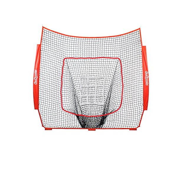 GoSports Replacement 7'x7' Baseball/Softball Net - Compatible Brand 7'x7' Baseball Net - Bow Type Frame Not Included