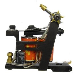 YARI COLOR SERIES Dual 11-Wrap Coil JAPANESE Shogun Series Tattoo Machine