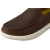 Florsheim Men's Crossover Moc Toe Slip-On Brown Pull Up 9