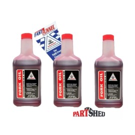 Honda 3 Pack Honda Fork Oil Suspension Refresh Kit For Honda CRF250F 2019-2025 10W