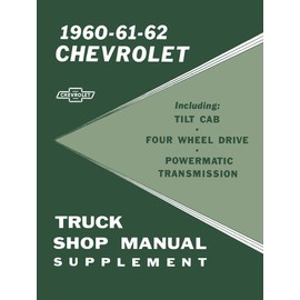 bishko automotive literature 1960 1961 1962 Chevy Truck Shop Service Repair Manual Engine Electrical