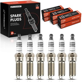 A-Premium Iridium Platinum Bujías compatibles con Mazda 6 2009-2012, CX-9 CX9 2007-2012, 3.5L 3.7L, paquete de 6