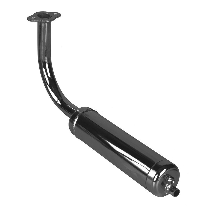 SUNQIAO Motorized Bicycle Exhaust, Bicycle Muffler Silence for 49cc 50cc