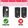 YIKECASE Key Fob Cover with Diamond Keychain for Women, Car